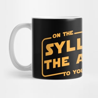 On the Syllabus Mug